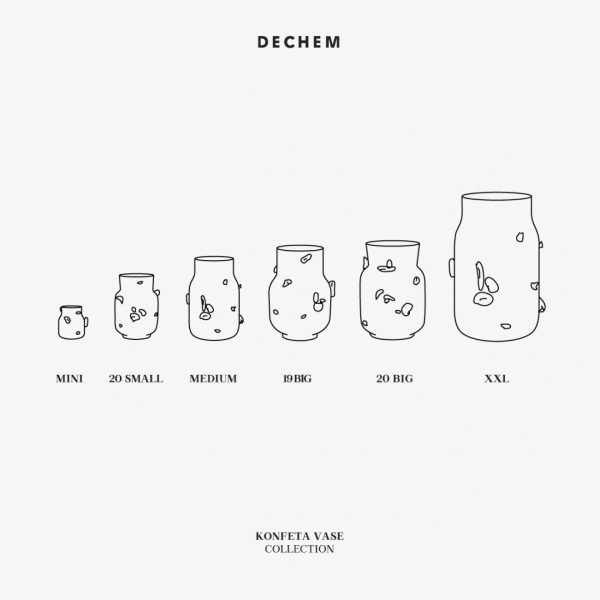 konfeta vases