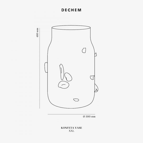 konfeta vase xxl