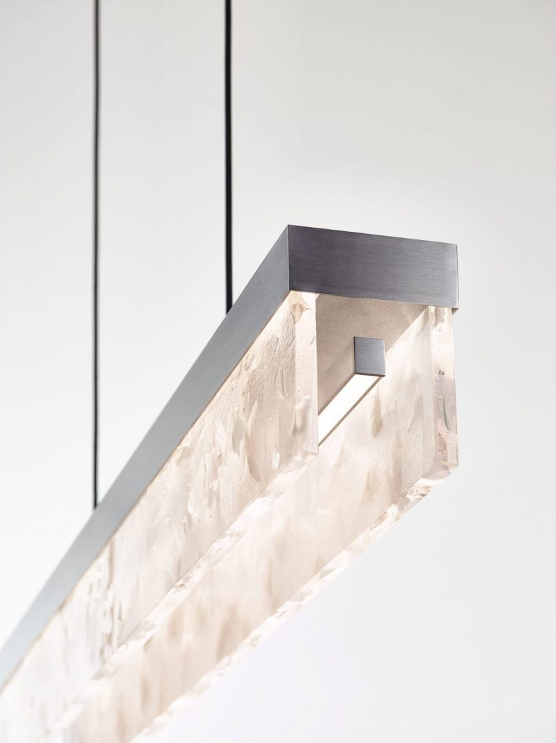 fragment line bomma lighting silver scaled